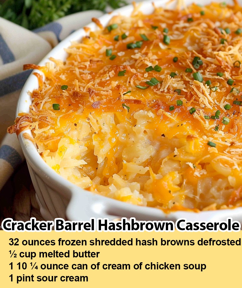 Cracker Barrel Hashbrown Casserole