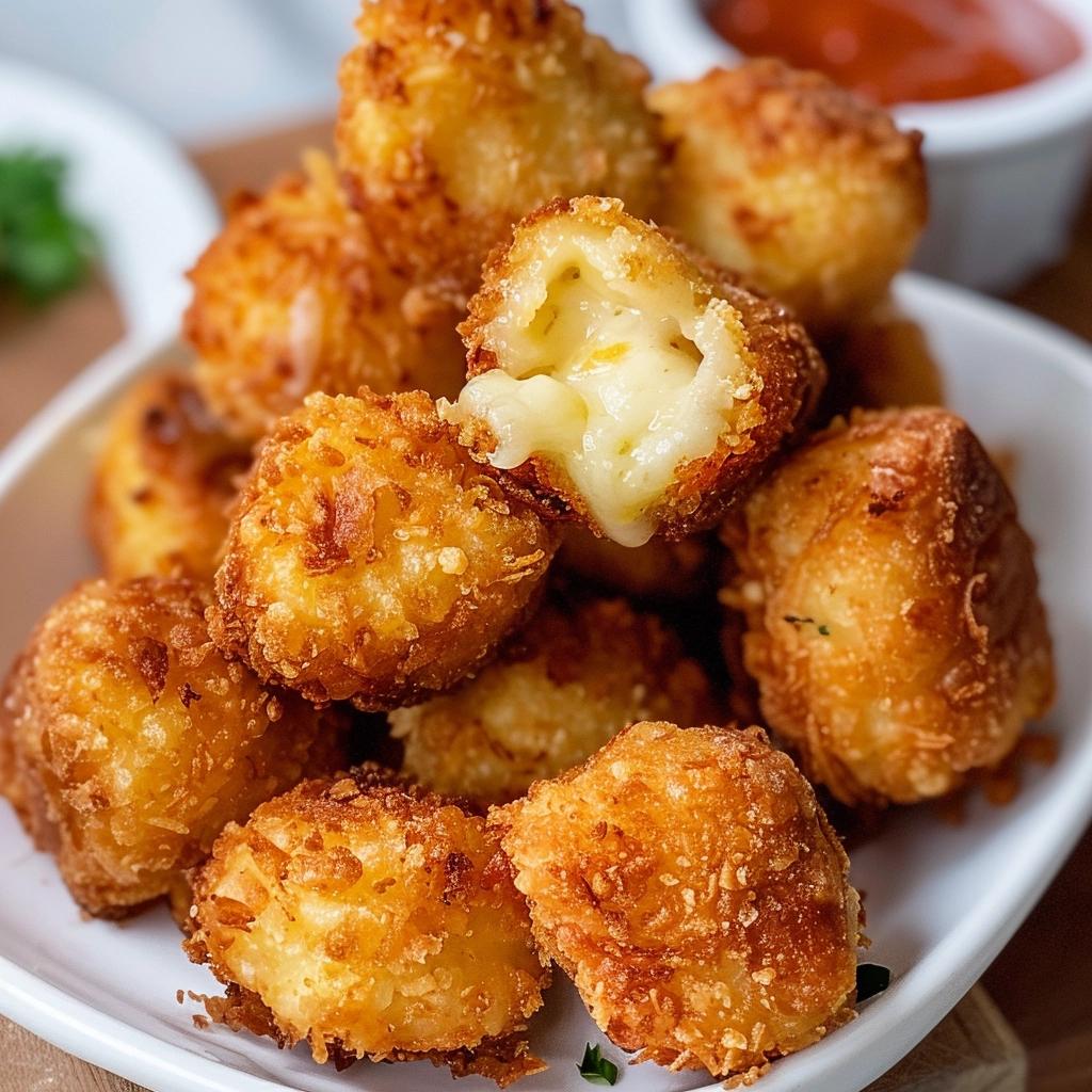 Homemade Fried Cheese Bites