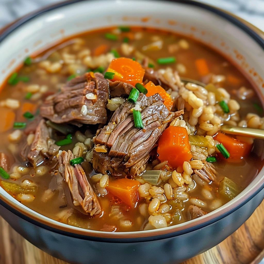 Best Beef Barley Soup Ever