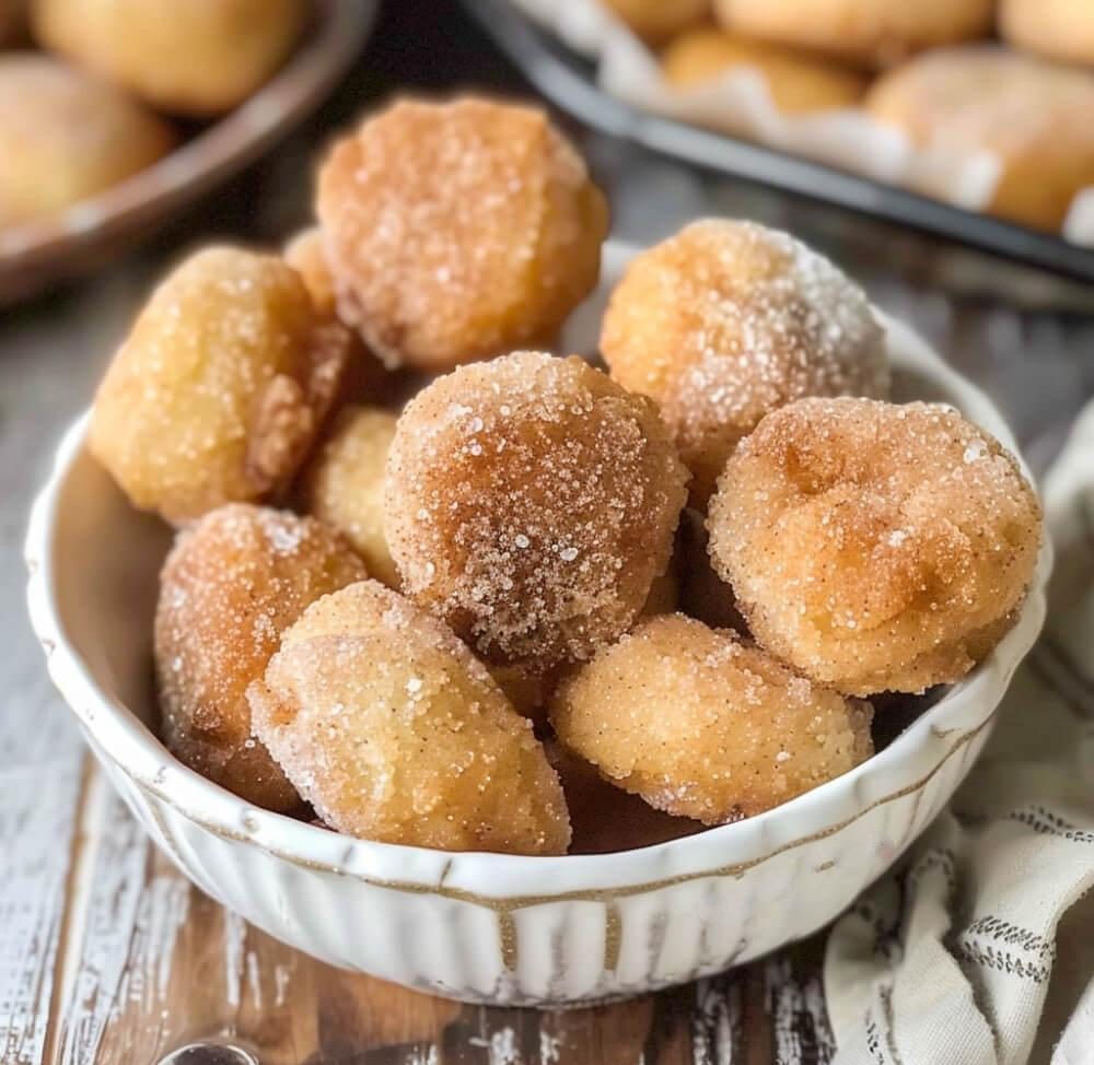 Cinnamon Sugar Biscuit Bites