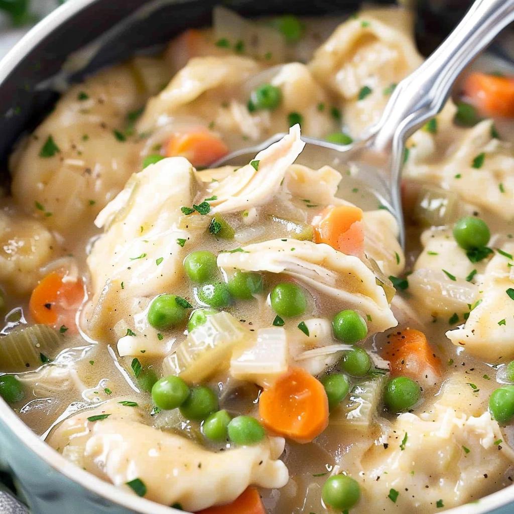 Crockpot Chicken and Dumplings