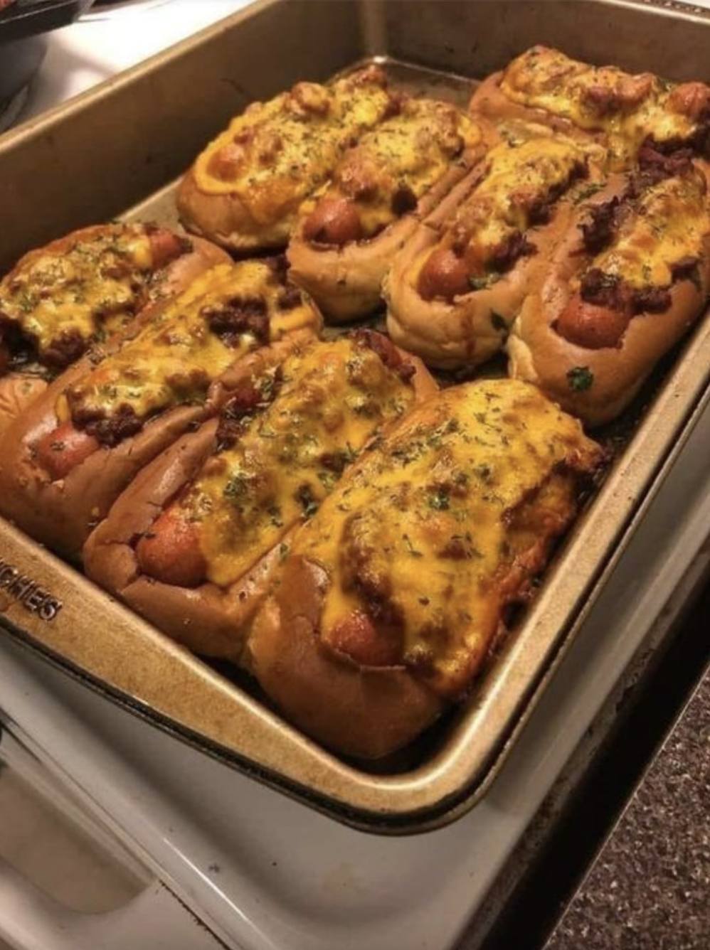 Chili Cheese Dog Bake Dinner