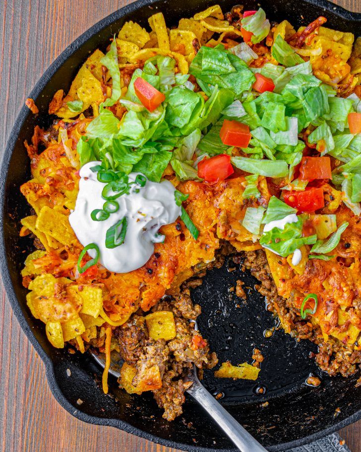 WALKING TACO CASSEROLE