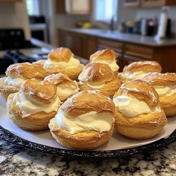 MOM’S FAMOUS CREAM PUFFS