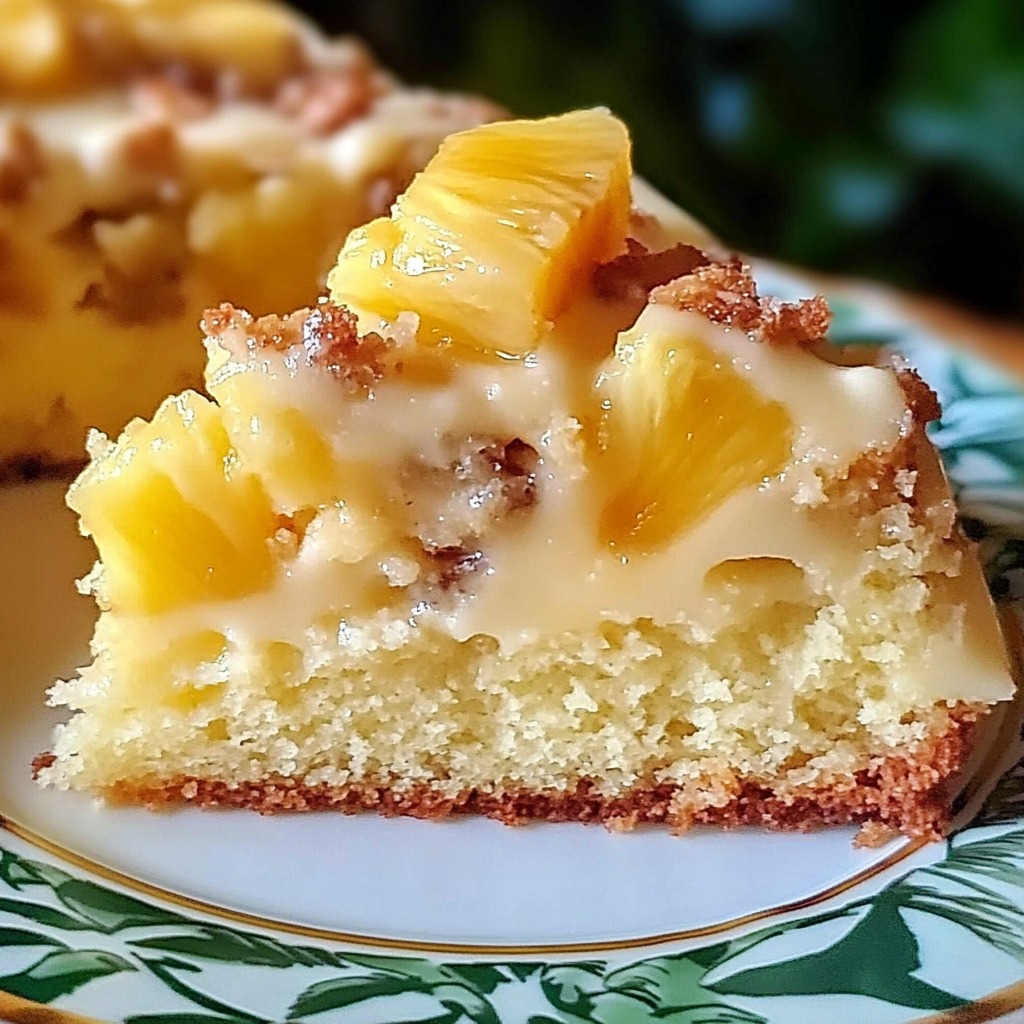 Hawaiian Pineapple Cake