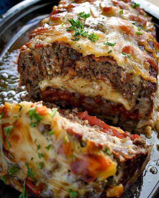 Philly Cheesesteak Meatloaf