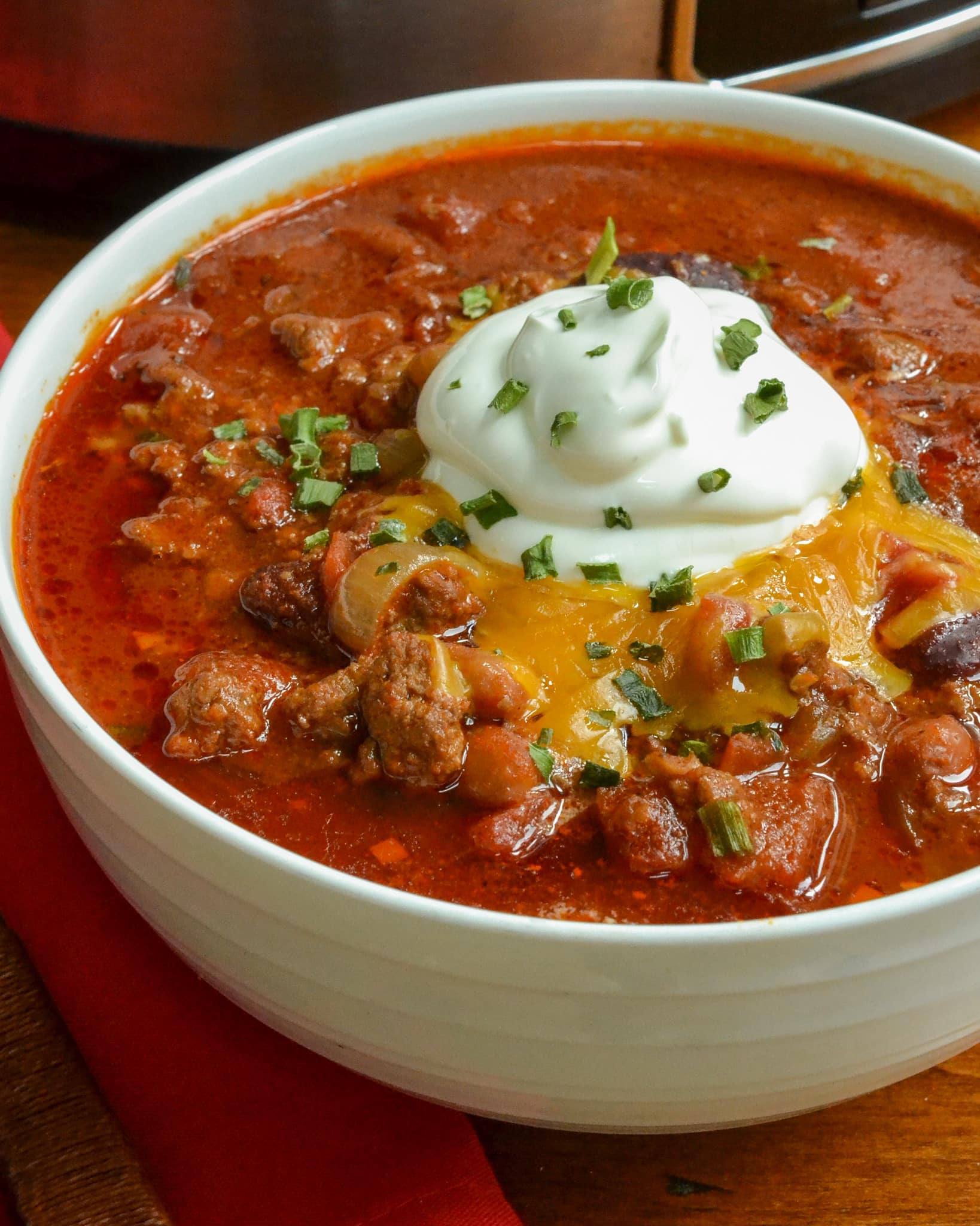 Easy Crock Pot Chili – Biggest Idea