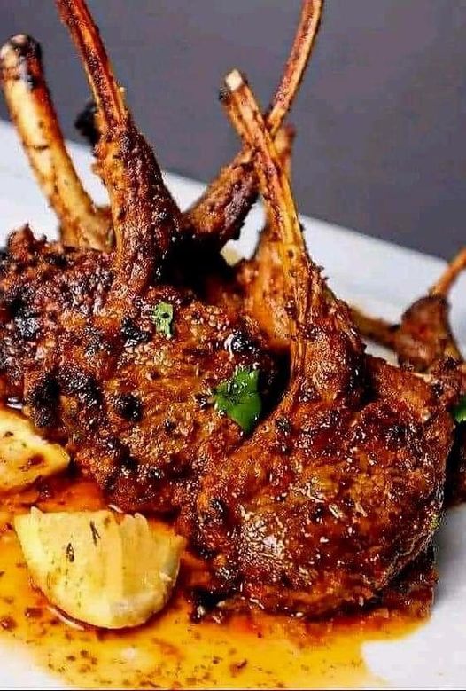 Oven Baked Lamb Chops