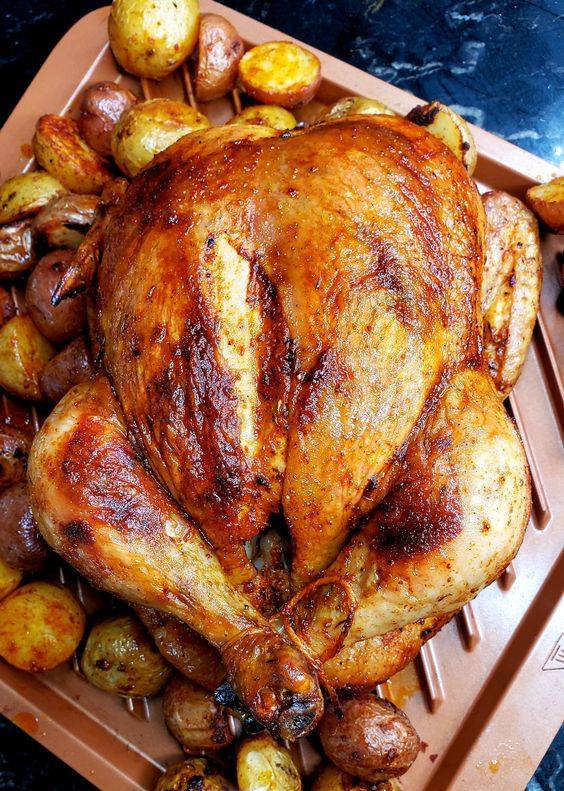 Roasted Whole Chicken!!