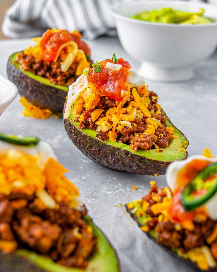 Taco Stuffed Avocados