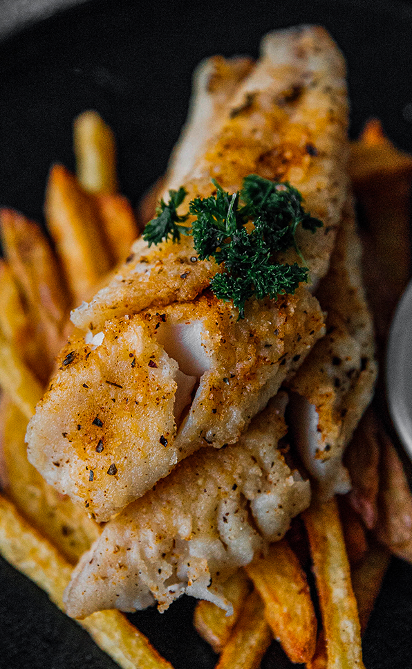 Lemon Pepper Fried Fish