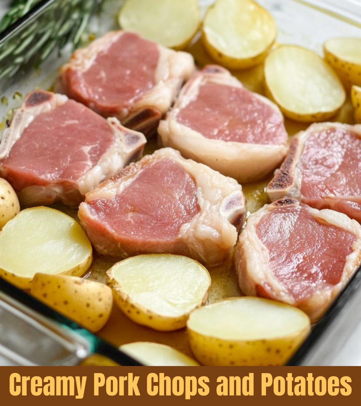 Creamy Pork Chops and Potatoes