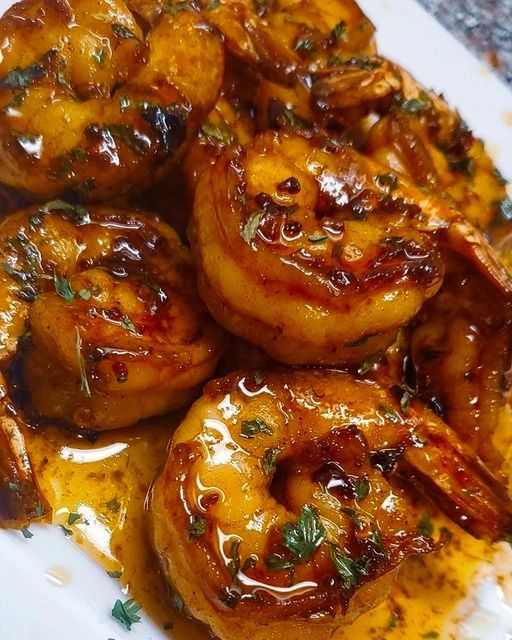 Honey Butter Old Bay Shrimp