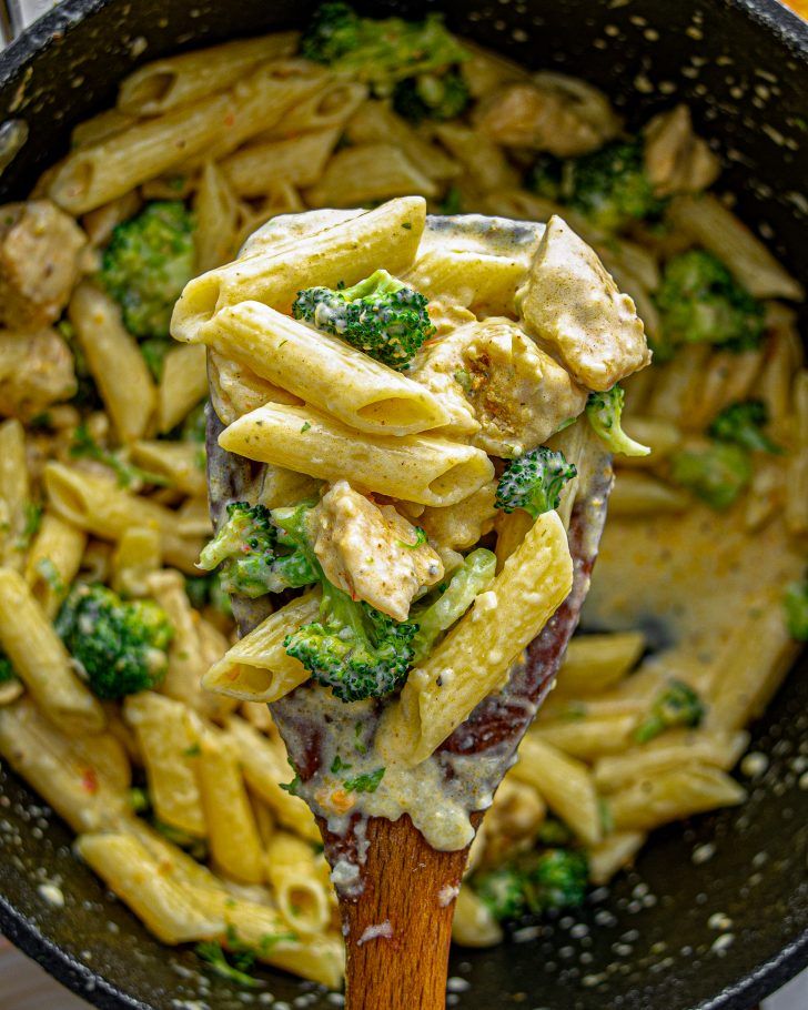 Cajun Chicken Broccoli Alfredo