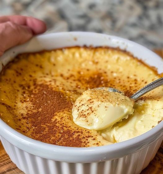 Amish Baked Custard