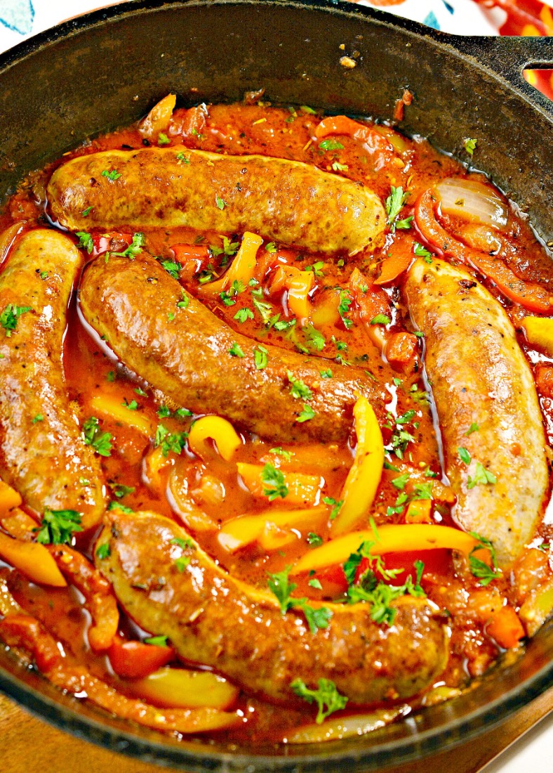 Sausage, Peppers and Onions