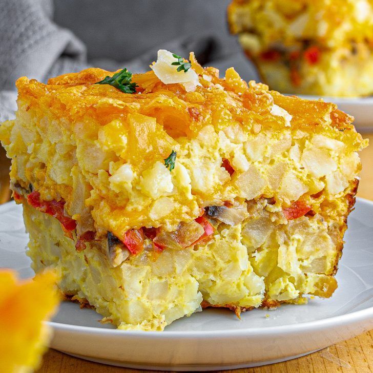 Eggs Bacon and Hashbrown Casserole