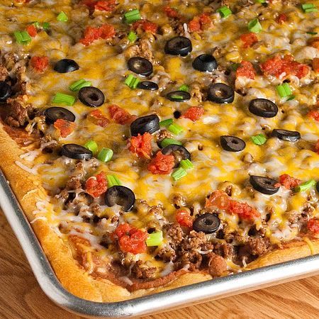 Best Homemade Taco Pizza