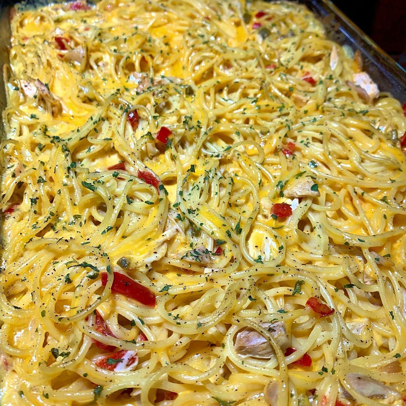 Chicken Spaghetti Casserole