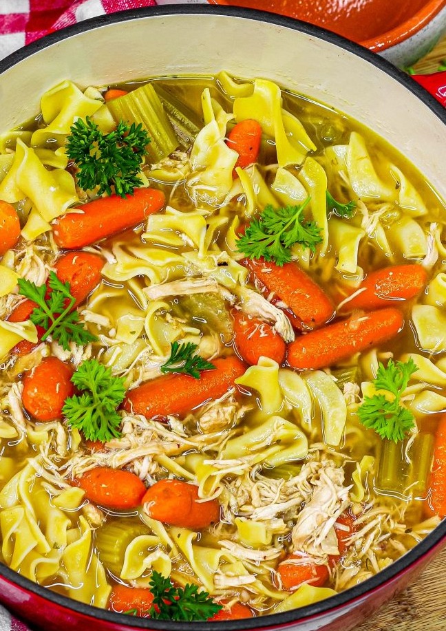 Homestyle Chicken Noodle Soup