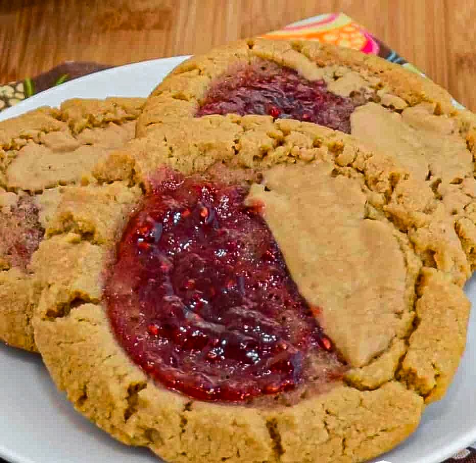 Peanut Butter and Jelly Cookies