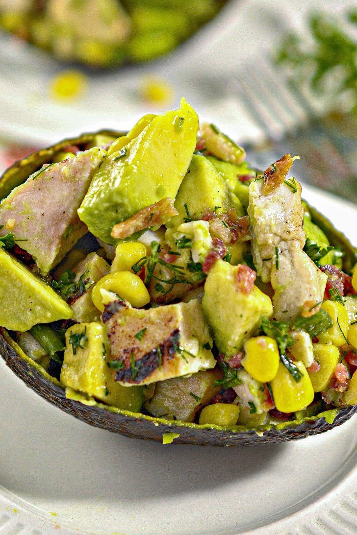 Fresh Avocado Chicken Salad