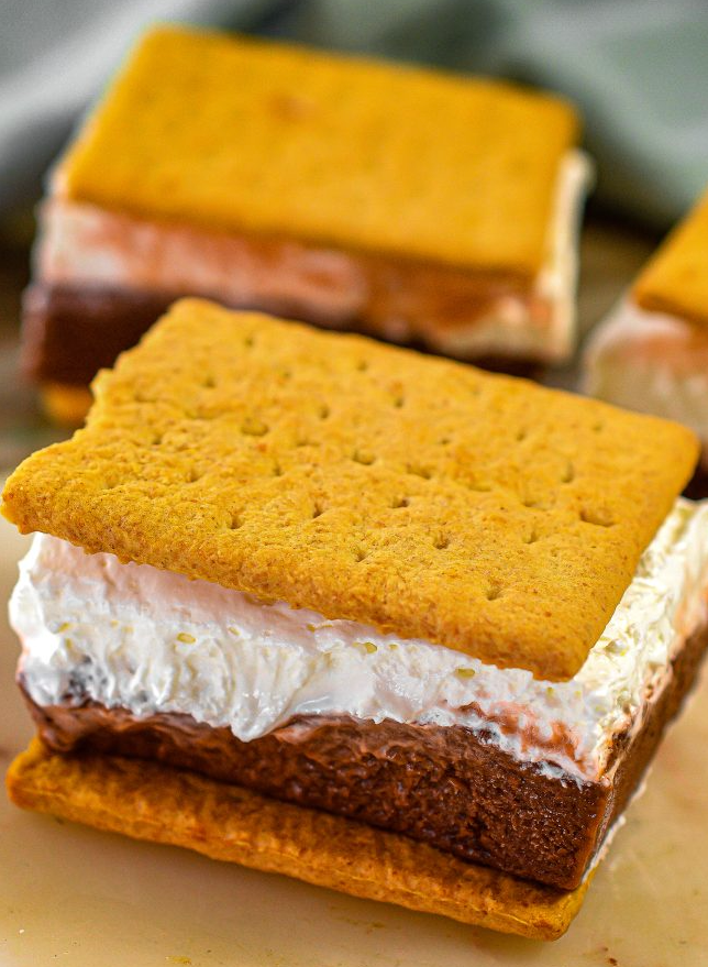 S’mores Ice Cream Sandwiches