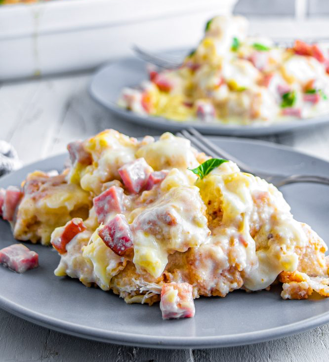 Chicken Cordon Bleu Casserole