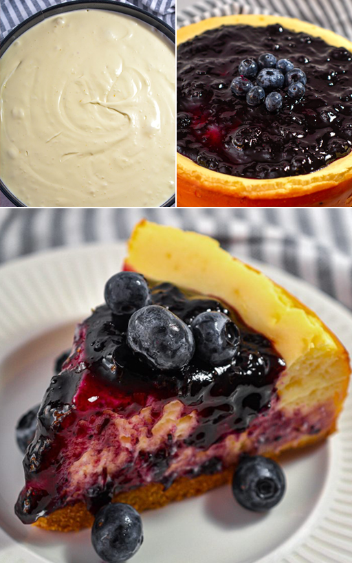 Fresh Blueberry Cheesecake