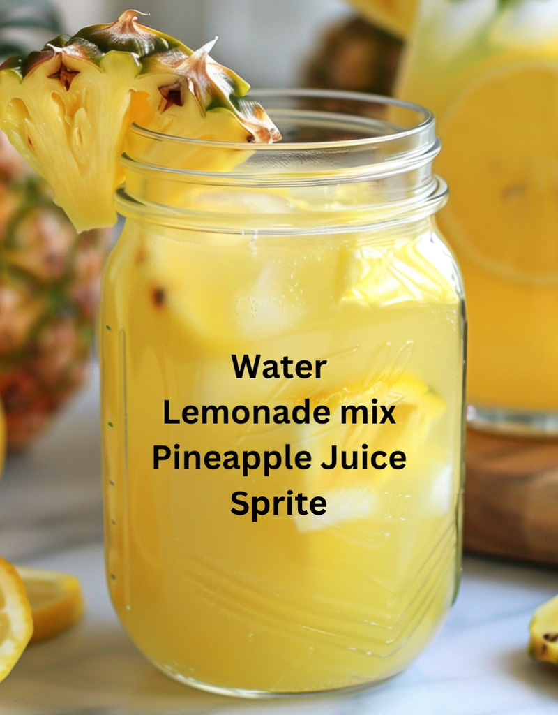 Pineapple Lemonade Punch