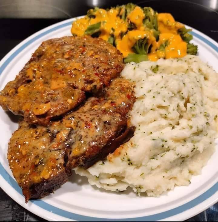 Parmesan Baked Pork Chops