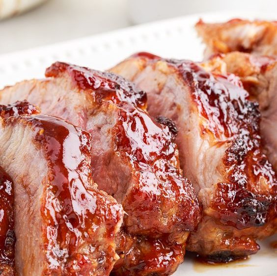 Tender BBQ ribs