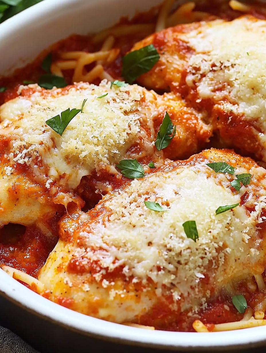 Chicken Parmesan Bake