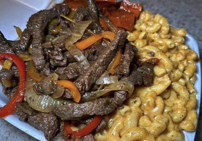 Classic Pepper Steak with Pasta