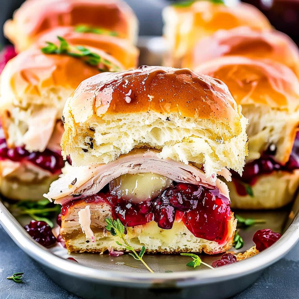 Traditional Thanksgiving Sliders