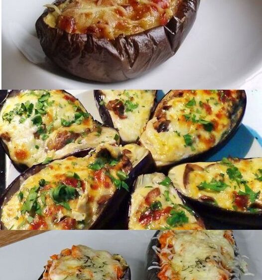 Easy Homemade Stuffed Eggplant