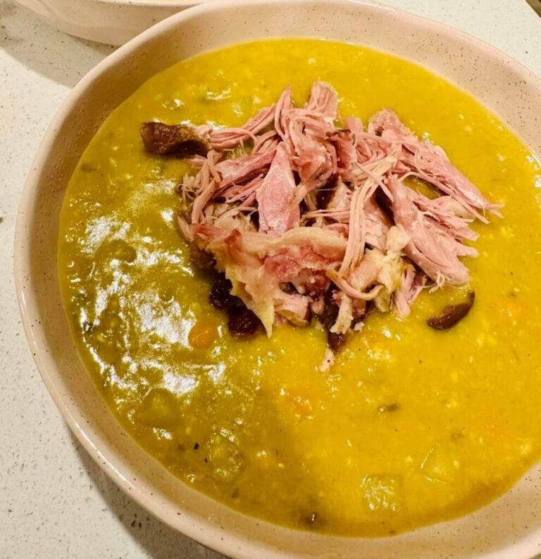 Homemade Pea and Ham Soup