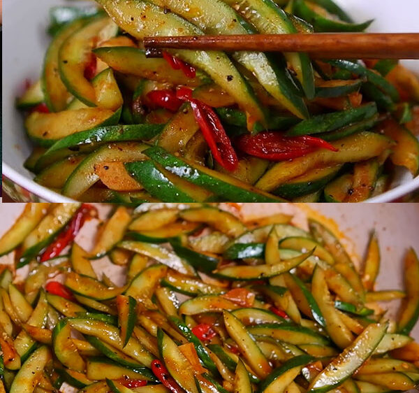 Crunchy Asian-Inspired Cucumber Salad