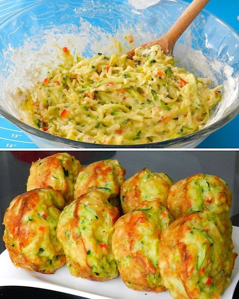 Zucchini-Filled Savory Muffins