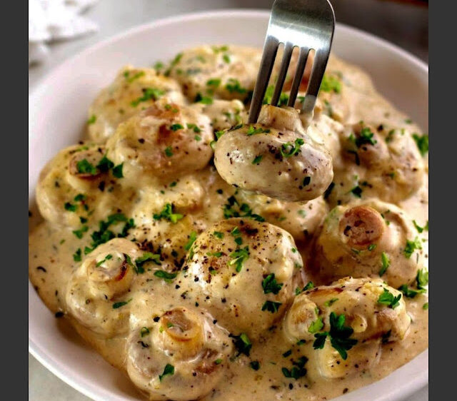 Garlic Parmesan Mushrooms