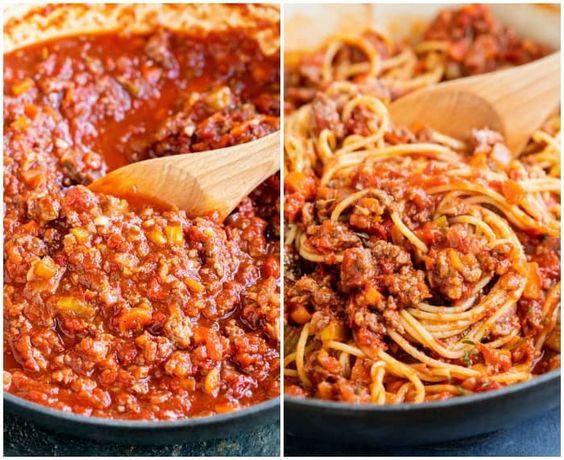 Easy Homemade Spaghetti Bolognese