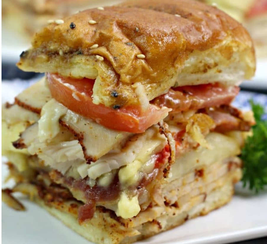 Kentucky Hot Brown Sliders