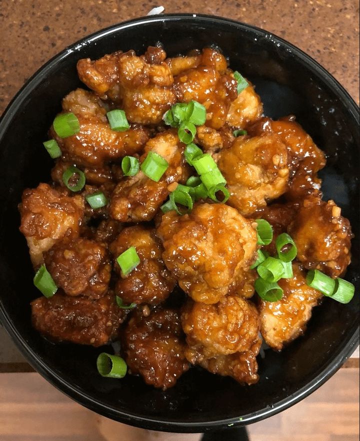 Crispy Chicken and Garlic Honey