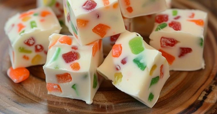 Christmas Gumdrop Nougat Candy