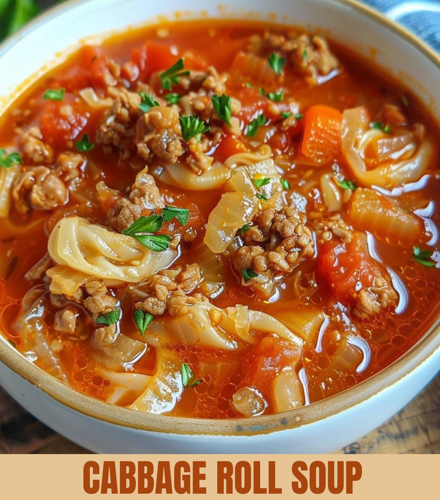 Cabbage Roll Soup